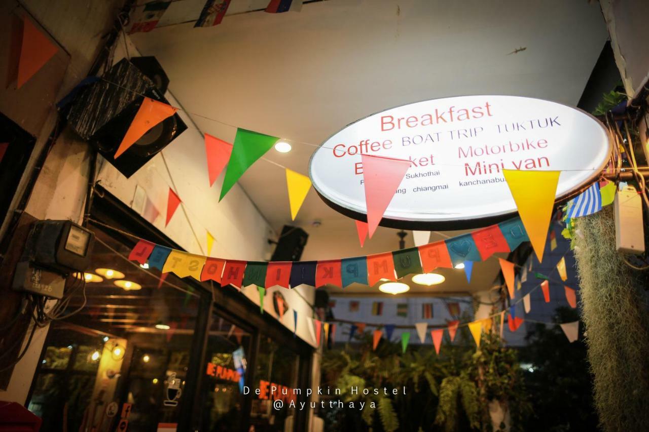 De Pumpkiin Hostel Phra Nakhon Si Ayutthaya Exterior foto